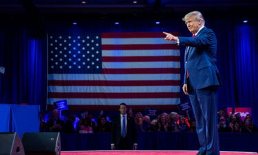 Former President Donald Trump speaks at the Conservative Political Action Conference