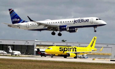 The US Justice Department is suing to stop the JetBlue-Spirit Airlines merger.