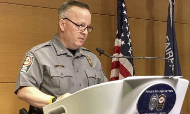 Fairfax County Police Chief Kevin Davis addressed reporters on March 23.