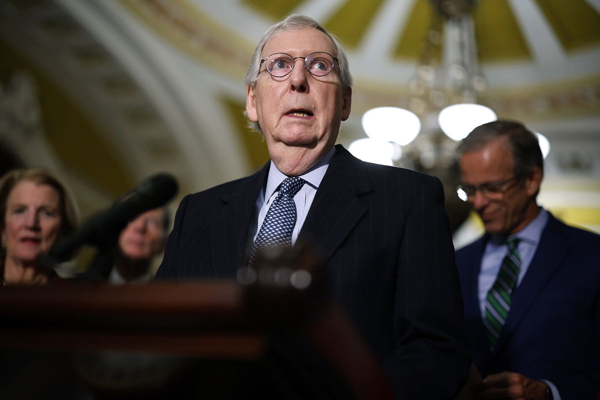 <i>Chip Somodevilla/Getty Images</i><br/>Senate Minority Leader Mitch McConnell