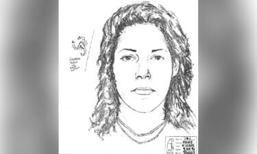 A police sketch of Christine Belusko