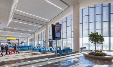 A view of a new terminal at LaGuardia Airport.