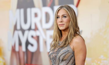 Jennifer Aniston at the premiere of "Murder Mystery 2" on March 28.