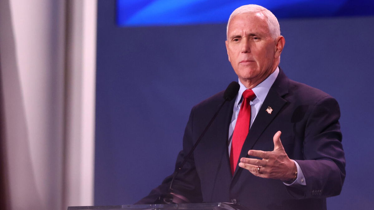 <i>Scott Olson/Getty Images</i><br/>Former Vice President Mike Pence