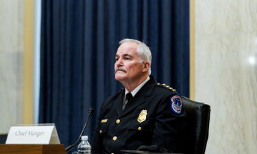 US Capitol Police Chief Tom Manger
