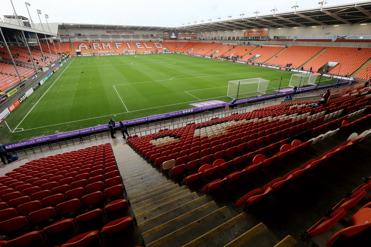 <i>Rich Linley/CameraSport/Getty Images</i><br/>Tributes will be paid to Tony Johnson at Bloomfield Road in Blackpool.
