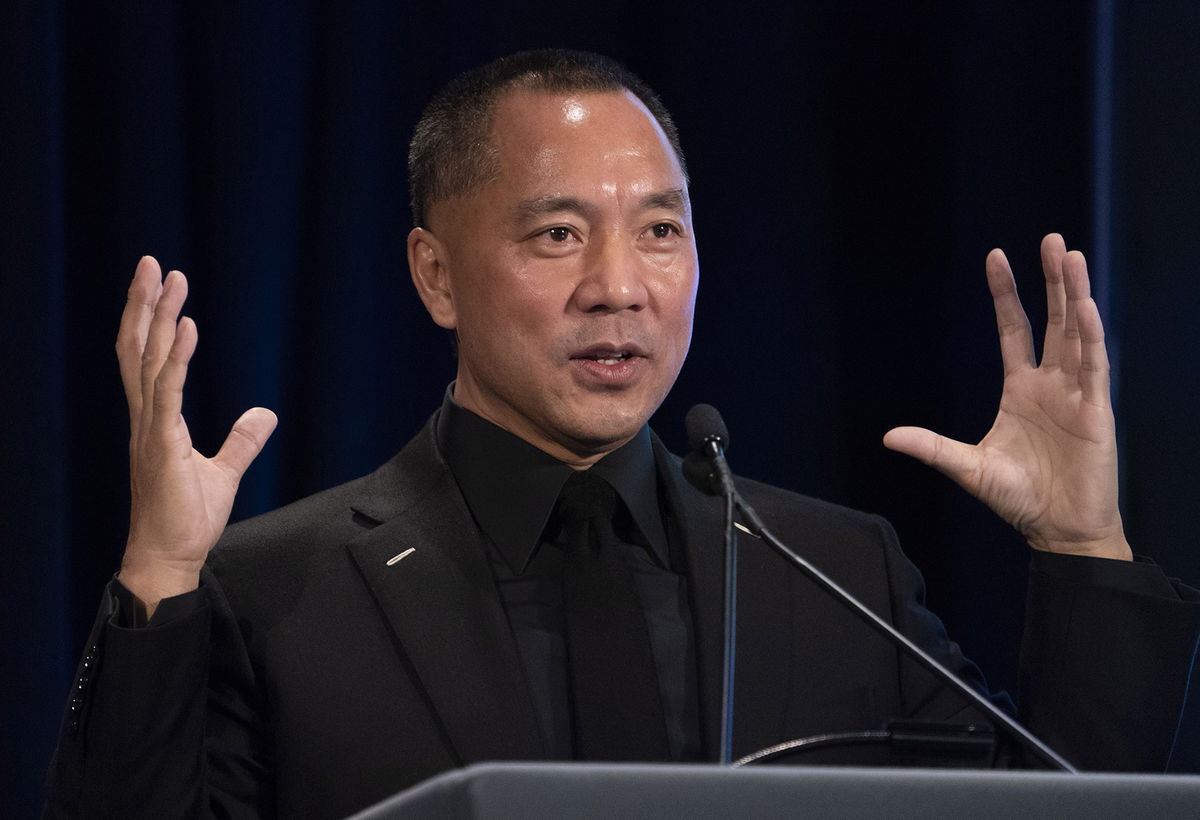 <i>Don Emmert/AFP/Getty Images</i><br/>Chinese billionaire Guo Wengui