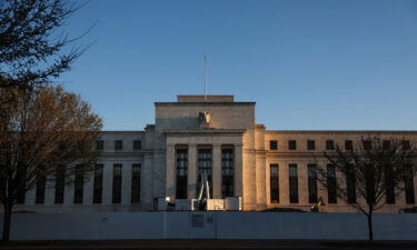 The Federal Reserve Headquarters are pictured on March 21