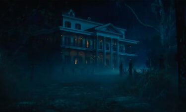 Pictured here is a still from Disney's 'Haunted Mansion.'