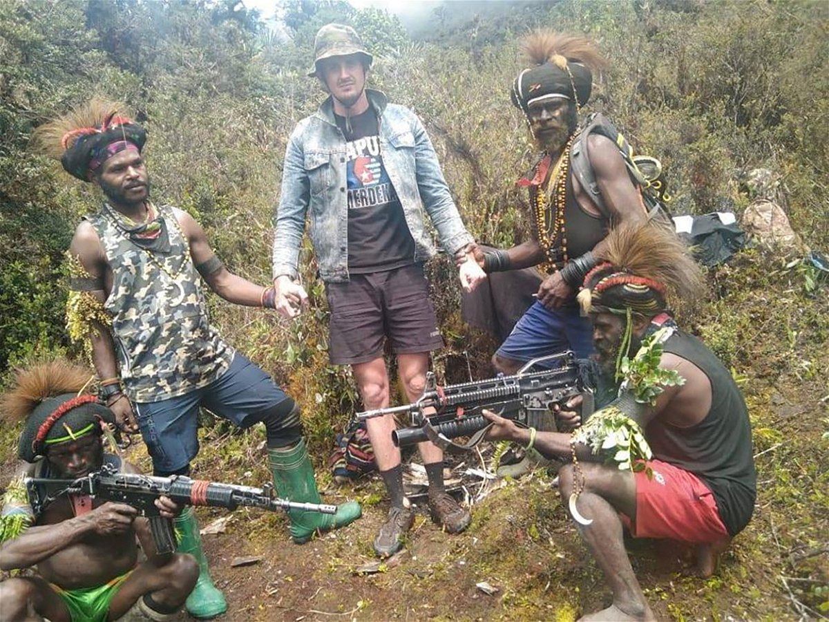 <i>HANDOUT/The West Papua National Liberation Army/Reuters</i><br/>A man