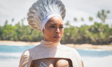 Angela Bassett is seen here in 'Black Panther Wakanda Forever.'