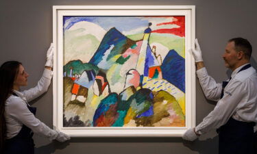 Wassily Kandinsky's "Murnau mit Kirche II" achieved the highest auction price ever for the artist.