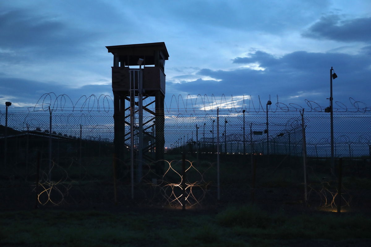 <i>John Moore/Getty Images</i><br/>The US transferred an alleged al Qaeda bomb maker from Guantanamo Bay to Saudi Arabia