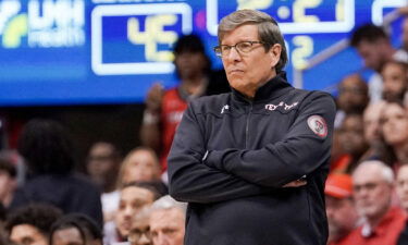 Texas Tech men's head basketball coach Mark Adams