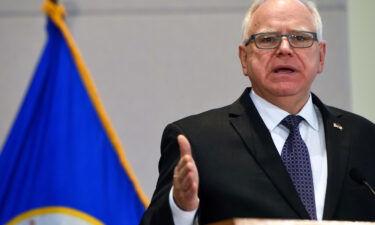 Minnesota's Democratic Gov. Tim Walz