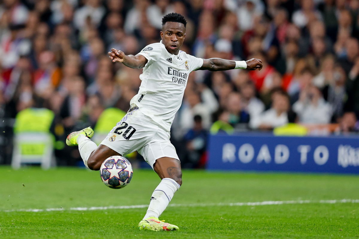 <i>Manuel Reino Berengui/DeFodi Images/Getty Images</i><br/>Vinícius Jr will be key for Real Madrid on Sunday.