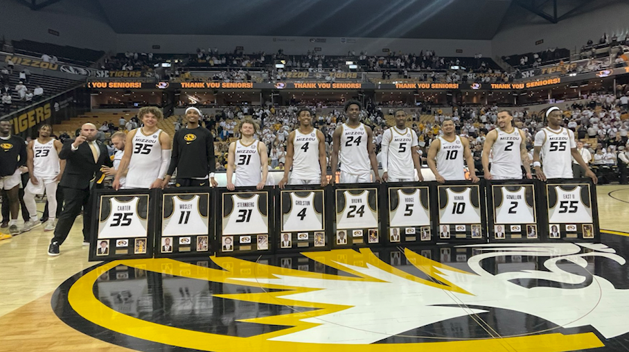 RECAP Mizzou MBB honors an senior class ahead of