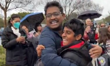 Hundreds of students from the Irvine Unified School District were able to return home after getting snowed in at science camps in the San Bernardino Mountains.