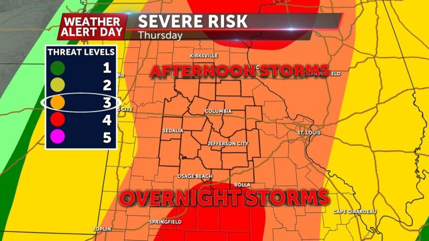 Tracking strong to severe storm tonight - ABC17NEWS