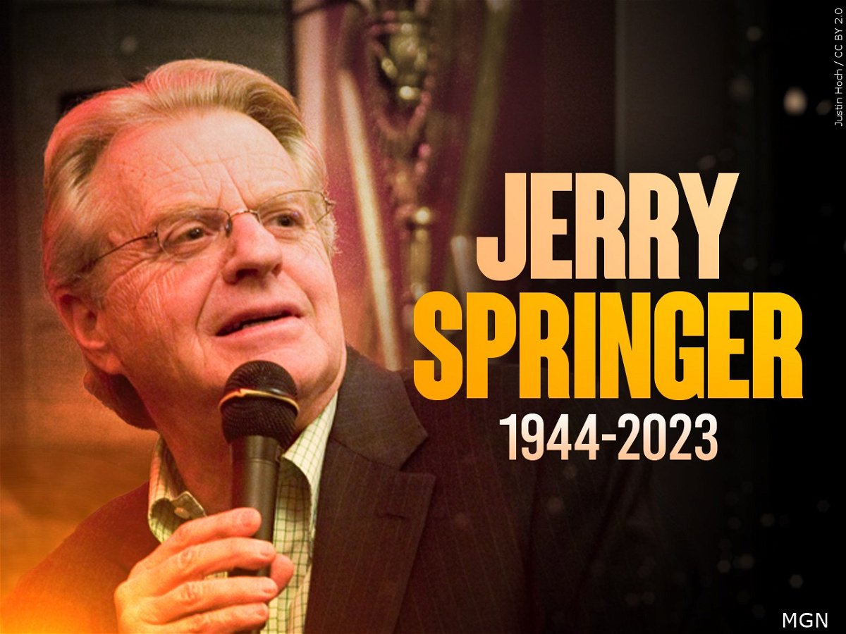 Jerry Springer died Thursday at 79.