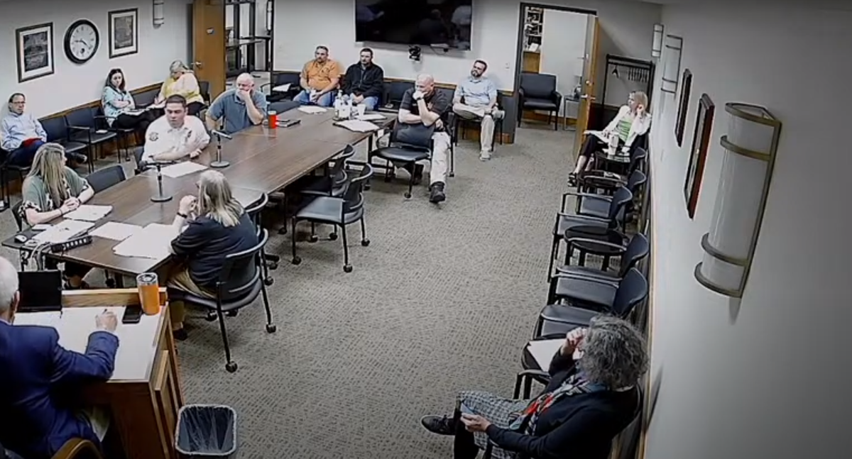 FILE - A Cole County Commission meeting