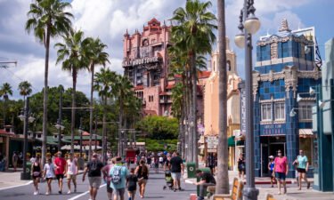 Walt Disney World Resort's Hollywood Studios Florida seen in a file photo. A former Disney World theme park employee was arrested and charged in Florida after allegedly recording a video up the skirt of a park guest late last month
