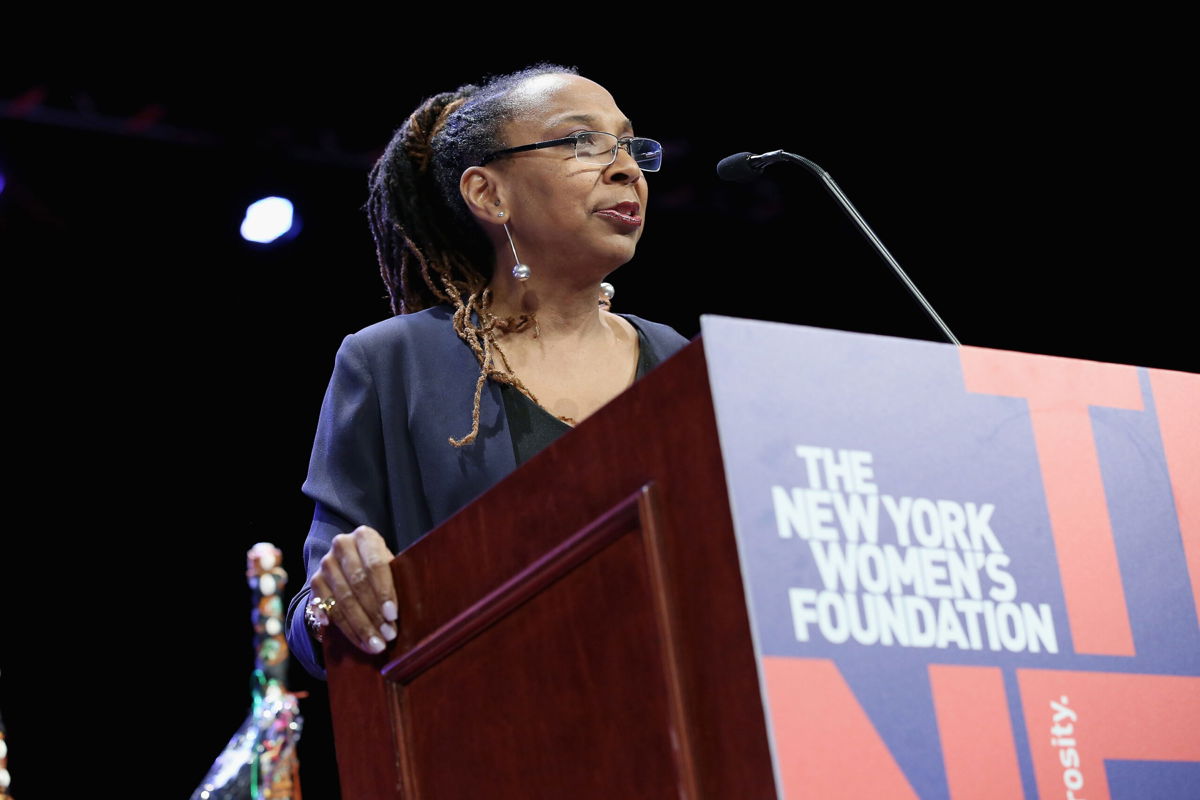 <i>Monica Schipper/Getty Images for The New York Women's Foundation</i><br/>Co-founder and executive director of the African American Policy Forum Kimberlé Crenshaw coined the phrase intersectionality in 1989.