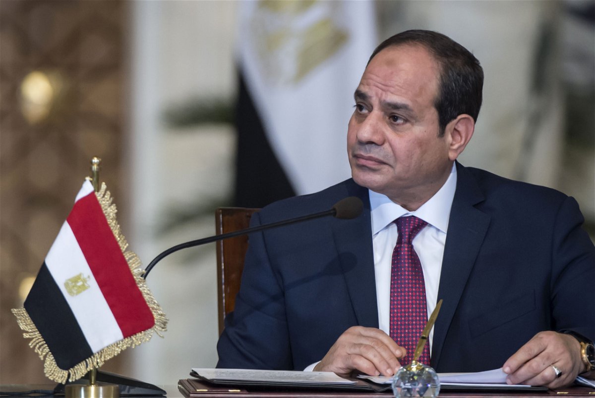 <i>KHALED DESOUKI/AFP/AFP/Getty Images</i><br/>A leaked US intelligence document said Egypt's President Abdel Fattah El-Sisi instructed officials to keep production and shipment pf weapons for Russia secret 