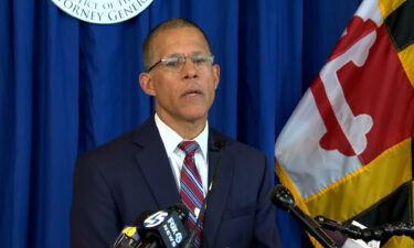 Maryland Attorney General Anthony Brown speaks during a news conference on April 5