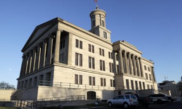The Tennessee state Capitol in Nashville is shown in January 2020.  A federal judge in Tennessee on March 31 temporarily blocked the state from enforcing a ban on public drag show performances.