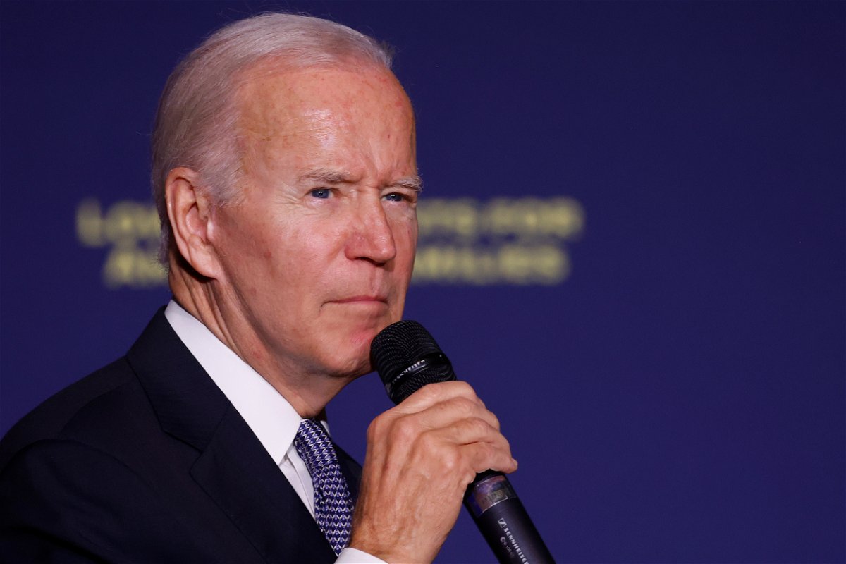 <i>Anna Moneymaker/Getty Images/FILE</i><br/>President Joe Biden's judicial push hits roadblocks with GOP veto-power and Democratic Senate absences. Biden is pictured here at an event in Delaware  in 2022.