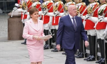 Sturgeon and Murrell at St Paul's Cathedral on June 3