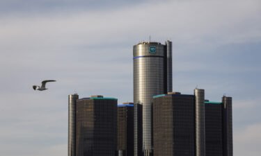 The General Motors Co. building in Detroit