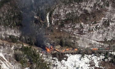 A train carrying potentially hazardous materials derailed near Rockwood