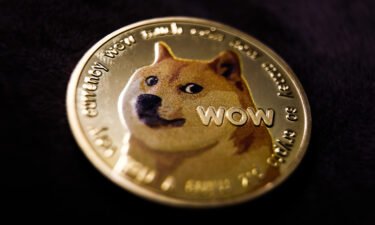 Representation of Dogecoin cryptocurrency is seen in this illustration photo taken in Krakow