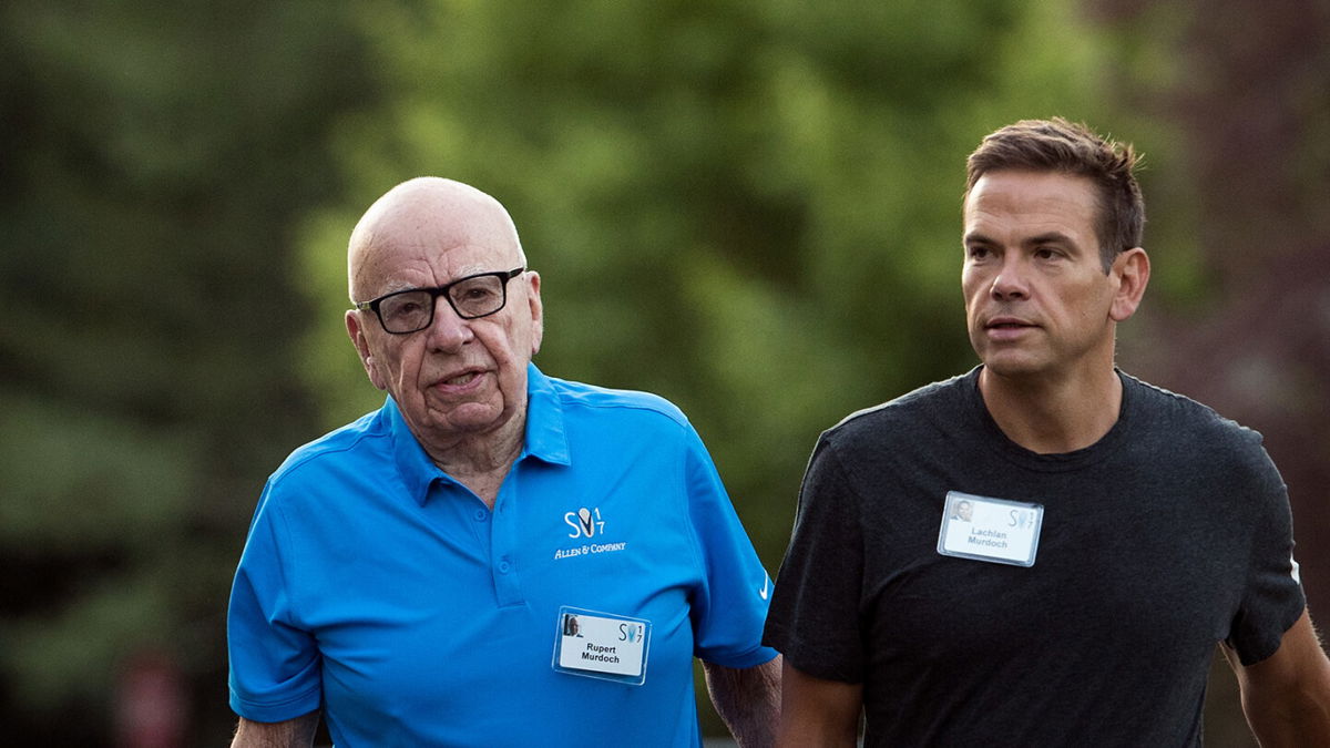 <i>Drew Angerer/Getty Images</i><br/>(L-R) Rupert Murdoch