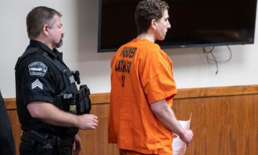 Bryan Kohberger is escorted out of the courtroom following his arraignment.