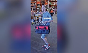 Surveillance footage from Home Depot shows William Giordani purchasing wires and other items that were used to fashion a fake bomb