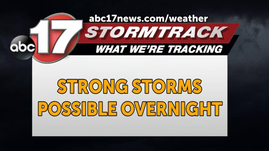 Tracking rounds of storms, possible severe weather tonight into ...