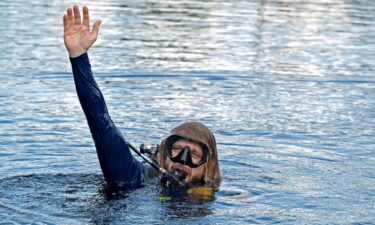 Dr. Joseph Dituri surfaces on June 9 after living for 100 days underwater.