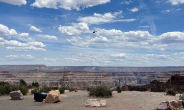 Rescuers responded to the Grand Canyon West Skywalk after a 33-year-old fell into the Grand Canyon.