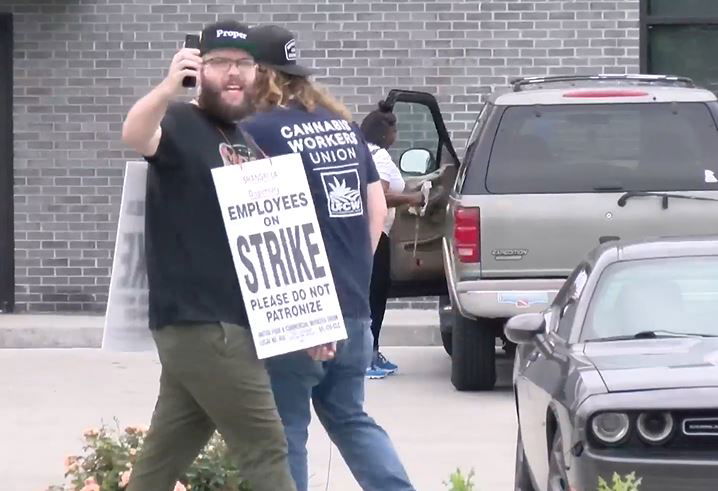 Shangri La Dispensary Workers Narrowly Vote In Favor Of Unionizing   Shangri La Picket 