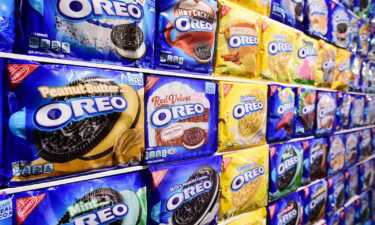 The maker of Oreo and Cadbury Dairy Milk chocolate is thanking an increased demand for sweets in the first half of the year for its positive forecast