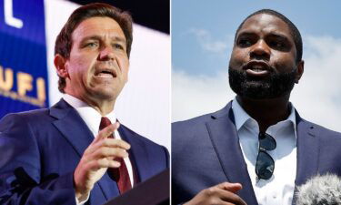 Florida Gov. Ron DeSantis accused Rep. Byron Donalds – the only Black Republican in Florida’s congressional delegation – of aligning himself with Vice President Kamala Harris by critiquing the state’s new standards for teaching Black history.
