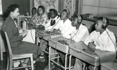 Students at Kendall School Division II for Negroes