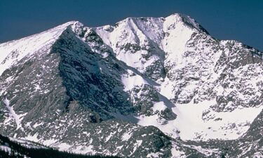 An undated photo shows Ypsilon Mountain in Rocky Mountain National Park
