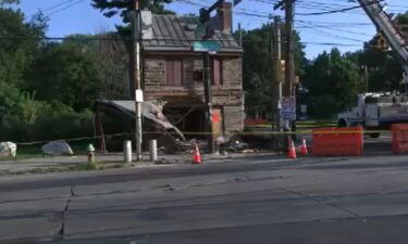 A runaway SEPTA trolley slammed into a historic home in Southwest Philadelphia.