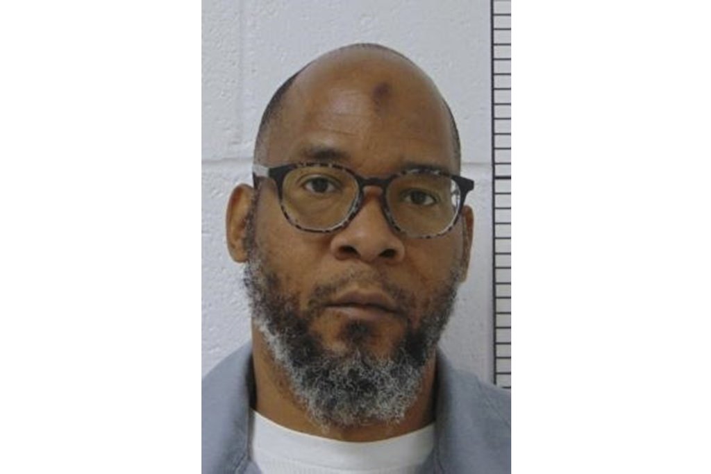 This photo provided by the Missouri Department of Corrections shows Marcellus Williams. Williams, 54, filed a suit, Wednesday, Aug. 23, 2023, against Gov. Mike Parson over the governor's decision to dissolve a board of inquiry that had been investigating his innocence claim. 