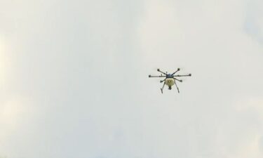 Midland County Mosquito Control has a new drone to combat mosquitoes in exposed areas of what used to be Sanford Lake.