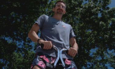 A South Boston man is vying to become the Guinness World Record holder for consecutive pogo stick jumps. His attempt will help homeless veterans in the process. "The hope is that I can push this number so far away that no one will touch it ever again. That's the hope!" laughs record challenger James Roumeliotis.